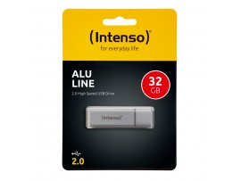 Spominski ključek 32GB USB 2.0 Intenso Alu Line 6,5MB/s aluminij (3521482)