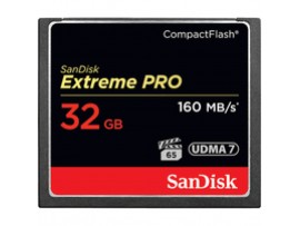 Spominska kartica Compact Flash 32GB Sandisk Extreme Pro 160MB/s/65MB/s (SDCFXPS-032G-X46)