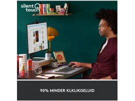 Miš brezžična + Bluetooth Logitech M650 2000DPI Bolt reciever grafitna (910-006253)