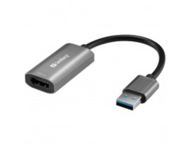 Adapter USB 3.0 => HDMI Capture Link 4K Sandberg