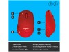 Miš Logitech brezžična optična M330 rdeča silent plus (910-004911)