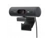 Spletna kamera Logitech BRIO 500 4MP FHD 30FPS 90° USB-C grafitna Autofokus 4xdigitalni zoom dvojni mikrofon pokrov za lečo (960-001422)