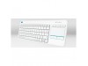 Tipkovnica brezžična Logitech K400 Plus US | bela + Touchpad (920-007128)