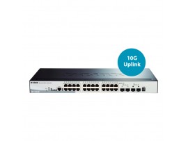 STIKALO 28-PORT 2xSFP D-link 100/1000 PoE Managed Rackmount (DGS-1510-28P)