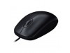Miš  Logitech USB M90 Optična črna (910-001793)