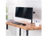 Nosilec za LCD monitor dvojni 33 - 82 cm (13"-32") do 8kg na roko - pritrditev na rob mize LogiLink (BP0098)