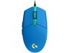 Gaming miška Žična Logitech G102 LightSync, modra (910-005801)