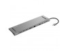 Priklopna postaja USB-C => Sandberg USB-C 10 v 1 Docking postaja za prenosnike