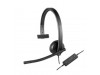 Slušalke Logitech USB H570e mono z mikrofonom (981-000571)