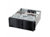 Ohišje Fantec indu. PC 4U 48cm Strežniško - črna