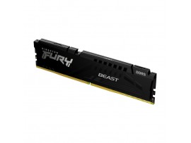 DDR5 32GB 5600MHz CL40 Single (1x32GB) Kingston Fury Beast XMP3.0 1,25V Gaming črna (KF556C40BB-32)