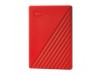 Prenosni disk 6,4cm (2,5") 4TB USB 3.0 WD My Passport - rdeča WDBPKJ0040BRD-WESN