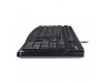 Tipkovnica Logitech K120 USB črna US OEM (920-002479)