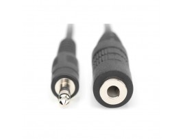 Kabel Audio 3,5mm M => 3,5mm Ž podaljšek 2,50m Digitus (AK-510200-030-S)