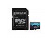 Spominska kartica SDXC-Micro 64GB Kingston Canvas Go! Plus 170MB/s U3 V30 UHS-I (SDCG3/64GB) +adapter