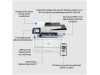Tiskalnik multifunkcijski laserski ČB HP LaserJet Pro 4102fdw A4 duplex tisk duplex skeniranje faks USB LAN WiFi 40ppm (2Z624F#B19)