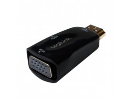 Adapter HDMI (m) => VGA (ž) + 3,5 audio adapter Logilink (CV0107)