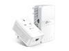 HPAV Powerline 1xLAN RJ45 220V TP-Link 1000Mbit/s (1+1) WLAN (TL-WPA7617 KIT)
