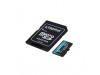 Spominska kartica SDXC-Micro 64GB Kingston Canvas Go! Plus 170MB/s U3 V30 UHS-I (SDCG3/64GB) +adapter