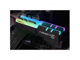DDR4 16GB 3200MHz CL16 KIT (2x 8GB) G.Skill RGB Trident Z XMP2.0 1,35V Gaming črna (F4-3200C16D-16GTZRX)