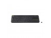 Tipkovnica brezžična Logitech K400 Plus | Slovenski nabor znakov črna + Touchpad (920-008385)
