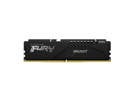 DDR5 16GB 5200MHz CL40 Single (1x16GB) Kingston Fury Beast XMP3.0 1,25V Gaming črna (KF552C40BB-16)