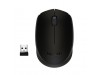 Miš Logitech brezžična optična za notesnike B170 siva (910-004798)