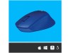 Miš Logitech brezžična optična M330 modra silent plus (910-004910)