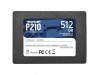 Disk SSD 6,4cm (2,5") SATA3 512GB Patriot P210 2,5" 520/430MB/s (P210S512G25)