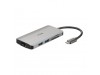 Priklopna postaja USB-C => D-LINK USB-C  8 v 1  HUB HDMI 4K USB 3.0 100W microSD/SD