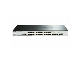 STIKALO 28-PORT 2xSFP D-link 100/1000 PoE Managed Rackmount (DGS-1510-28P)