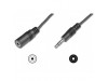 Kabel Audio 3,5mm M => 3,5mm Ž podaljšek 2,50m Digitus (AK-510200-030-S)
