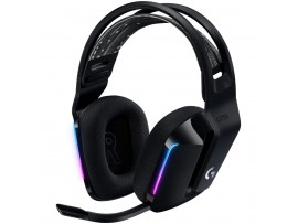Slušalke gaming Logitech brezžične G733 Lightspeed 2,4Hz - črne (981-000864)