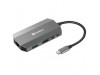 Priklopna postaja USB-C => Sandberg Travel Dock HDMI 2xUSB3.0 USB-C 100W 1x3,5mm Čitalec kartic (136-33)