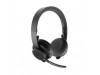 Slušalke brezžične Logitech naglavne z 2x mikrofonom Bluetooth + USB-C Zone Plus črna Bluetooth (981-000919)