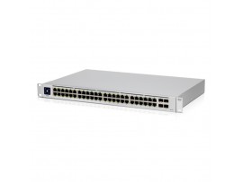 STIKALO 48-PORT 4x SFP UbiQuiti UniFi 100/1000 1000 PoE Managed Rack (USW-48-POE)