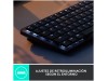 Tipkovnica brezžična + Bluetooth Logitech MX Mechanical MINI UK | SLO gravura grafitna LED osvetlitev (920-010780)
