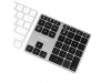 Tipkovnica LogiLink numerična brezžična Bluetooth aluminij - space grey (ID0187)