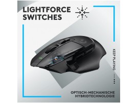 Gaming miška brezžična Logitech G502 X LightSpeed, črna (910-006180)