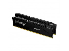 DDR5 64GB 5600MHz CL40 KIT (2x32GB) Kingston Fury Beast XMP3.0 1,2V Fury črna (KF556C40BBK2-64)