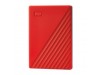 Prenosni disk 6,4cm (2,5") 4TB USB 3.0 WD My Passport - rdeča WDBPKJ0040BRD-WESN