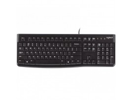 Tipkovnica Žična Logitech K120 SLO | Slovenski nabor znakov črna (920-002642)