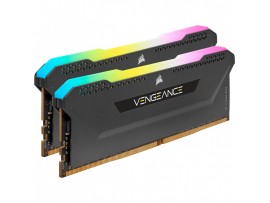 DDR4 32GB 3600MHz CL18 KIT (2x16GB) Corsair RGB Vengeance XMP2.0 1,35V Gaming črna (CMH32GX4M2Z3600C18)