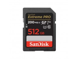Spominska kartica SDXC 512GB Sandisk Extreme Pro Extreme 140MB/s/140MB/s U3 V30 UHS-I (SDSDXXD-512G-GN4IN)