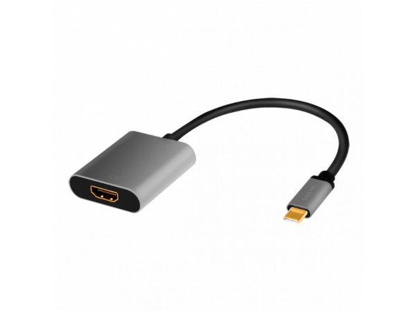 Adapter USB-C => HDMI 2.0 4K 15cm 60Hz Logilink (CUA0103)