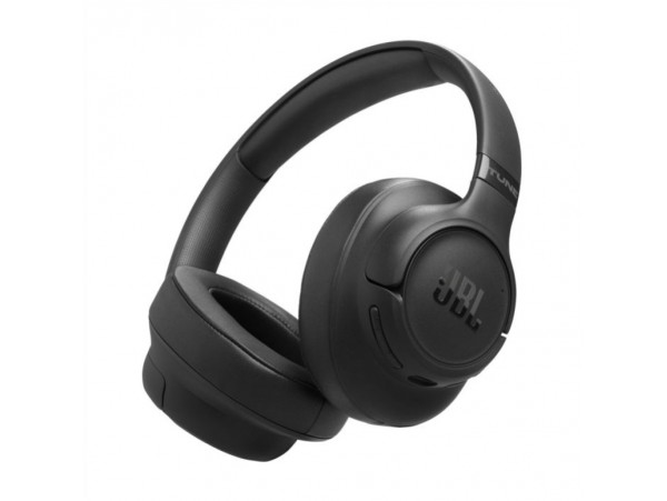 Slušalke brezžične JBL naglavne z mikrofonom BT TUNE 780NC črne ANC ENC (JBLT780NCBLK)