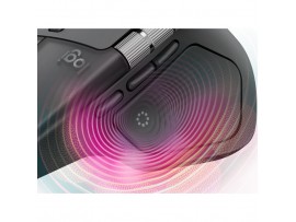 Miš brezžična + Bluetooth USB-C Logitech MX Master 4 8000DPI Bolt reciever grafitna (910-007562)