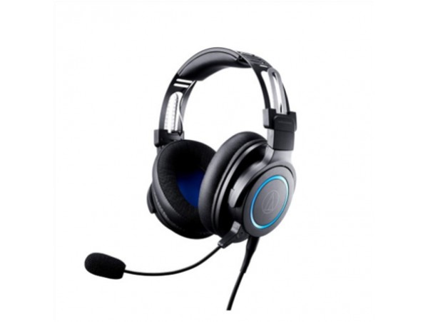 Slušalke žične naglavne 2x 3,5mm Audio-Technica ATH-G1 Gaming z mikrofonom  - črne