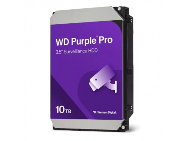 Trdi disk 3,5" 10TB SATA WD Purple 7.200 512MB (WD102PURP)
