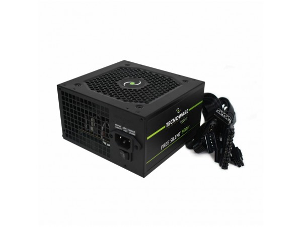 Napajalnik - 500W Tecnoware Free Silent 86% 120mm srebrna (FAL506FS12B) - OEM pakiranje